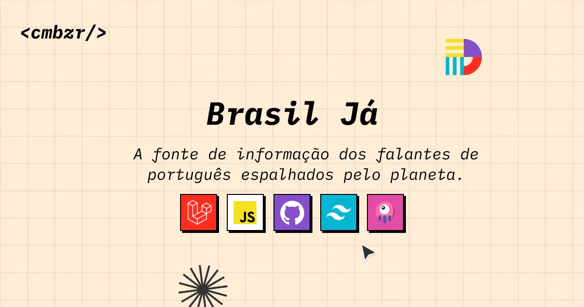 Capa do Projeto - BRASIL JÁ